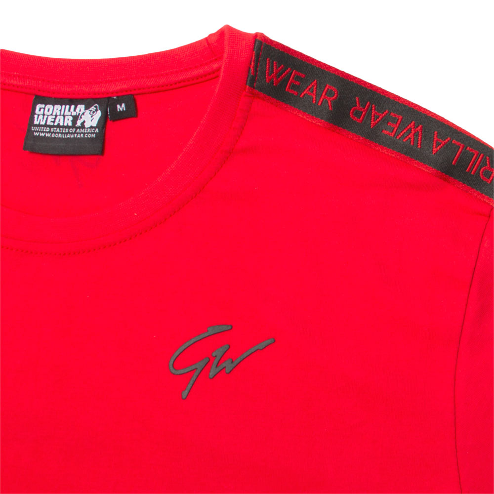 Chester T-Shirt, red/black - 3