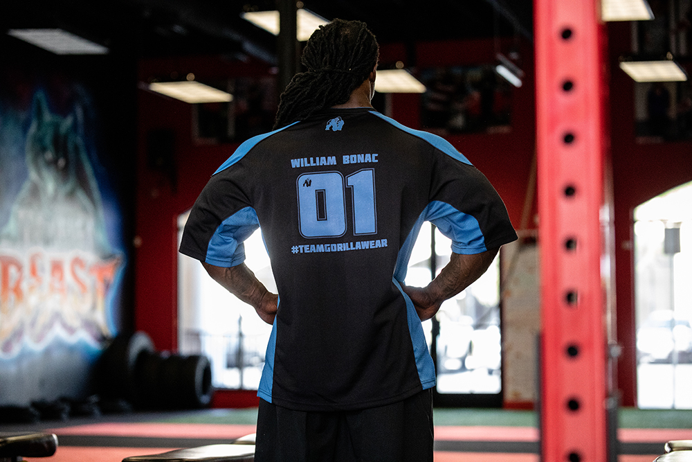 Athlete T-Shirt 2.0 Brandon Curry, black/light blue - 11
