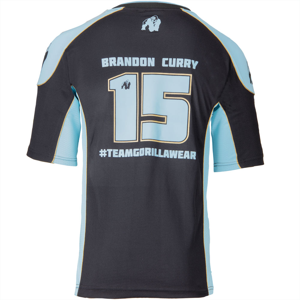 Athlete T-Shirt 2.0 Brandon Curry, black/light blue - 2
