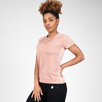Monetta Performance T-Shirt, salmon pink