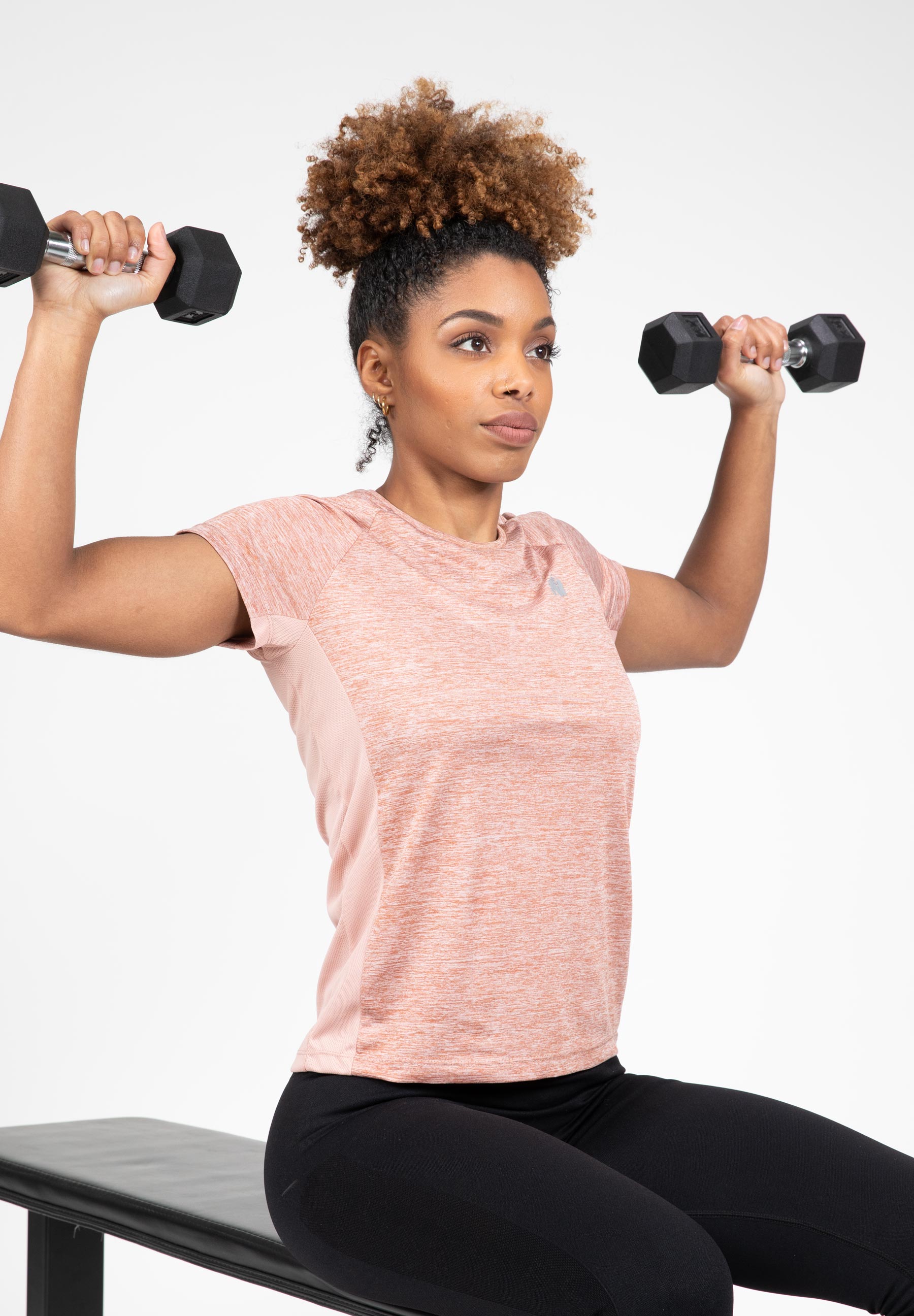 Monetta Performance T-Shirt, salmon pink - 10