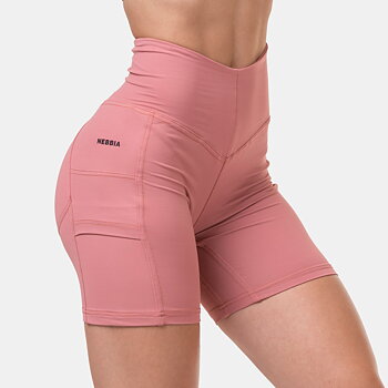 Fit Smart Biker Shorts, old rose