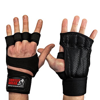 Yuma Weightlifting Workout Gloves, black