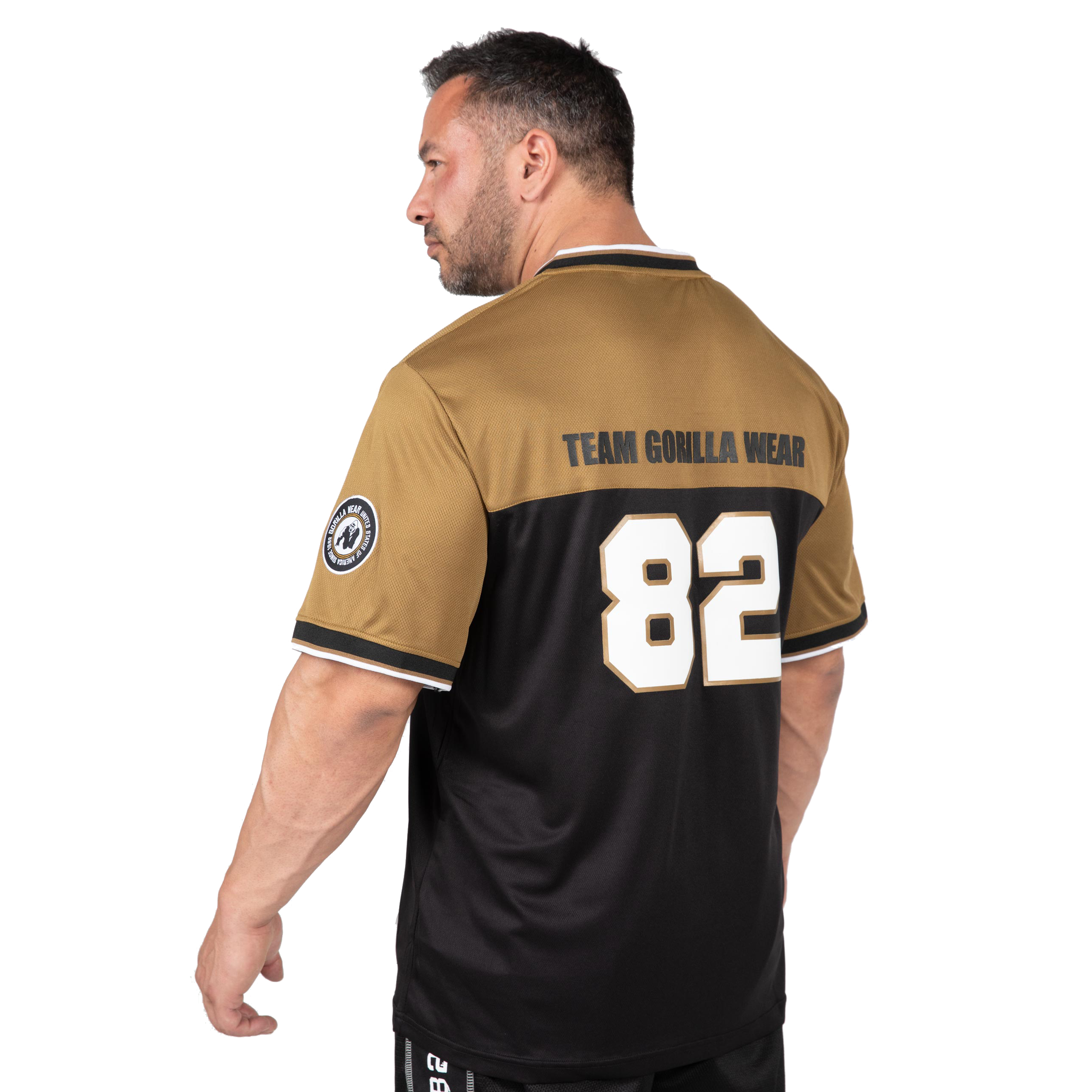 Trenton Football Jersey, black/gold - 2