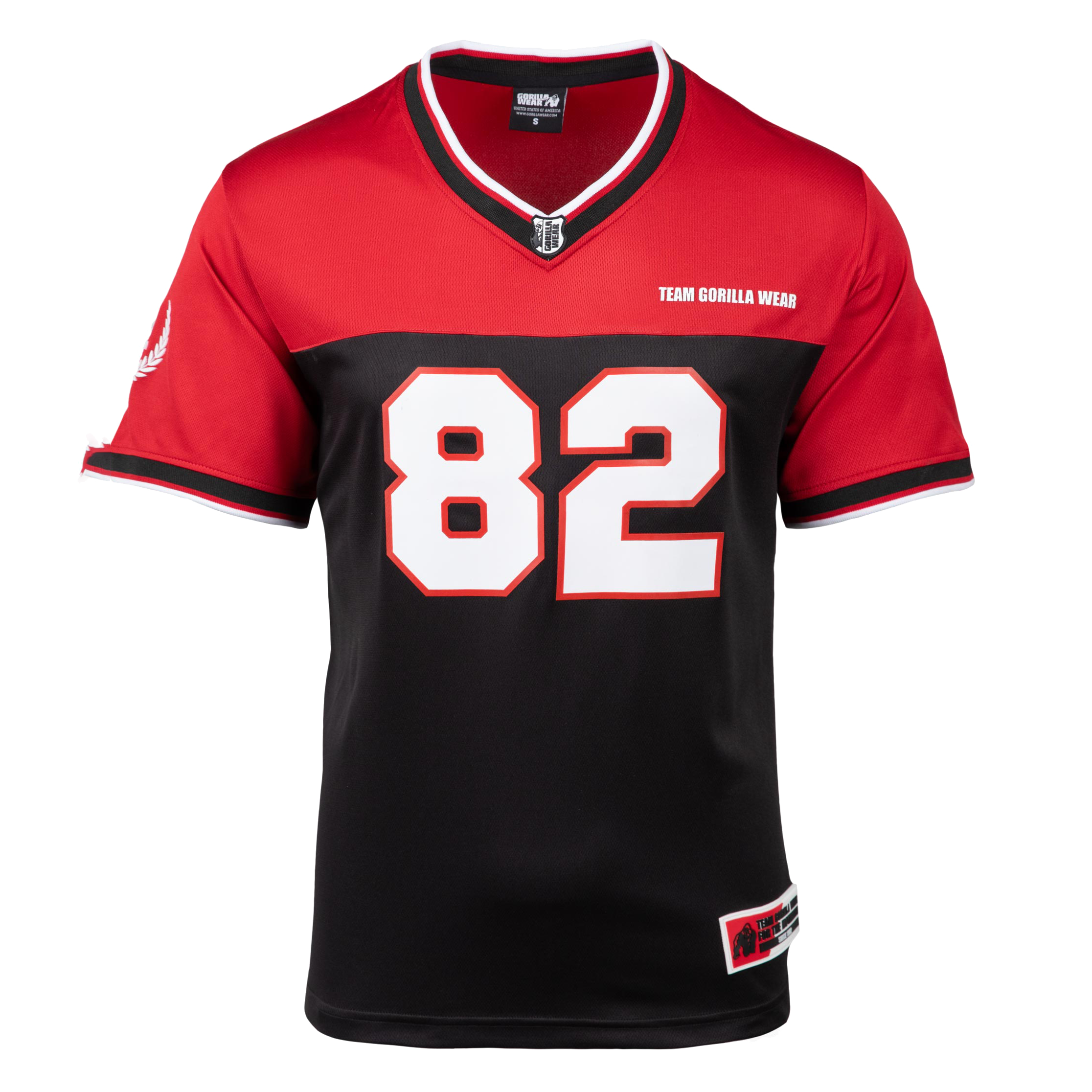 Trenton Football Jersey, black/red - 4