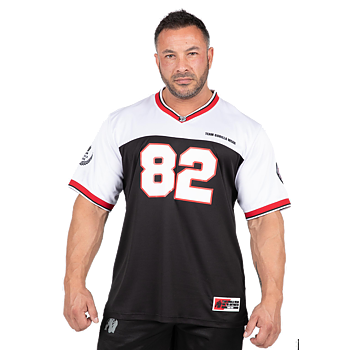 Trenton Football Jersey, black/white
