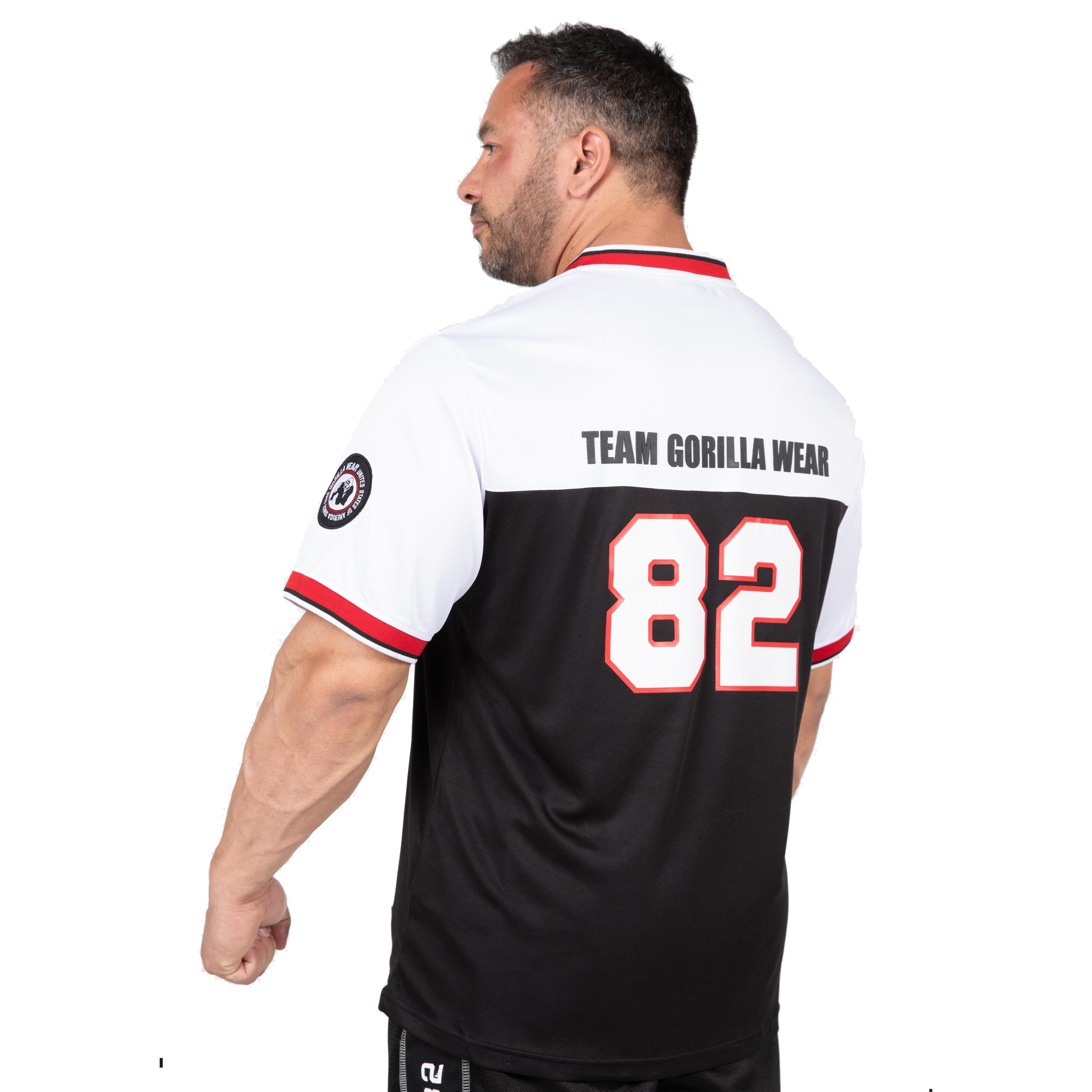 Trenton Football Jersey, black/white - 2