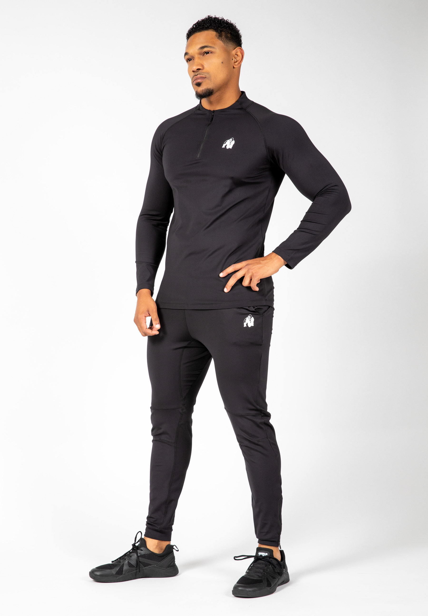 Hamilton Hybrid Long Sleeve, black - 5