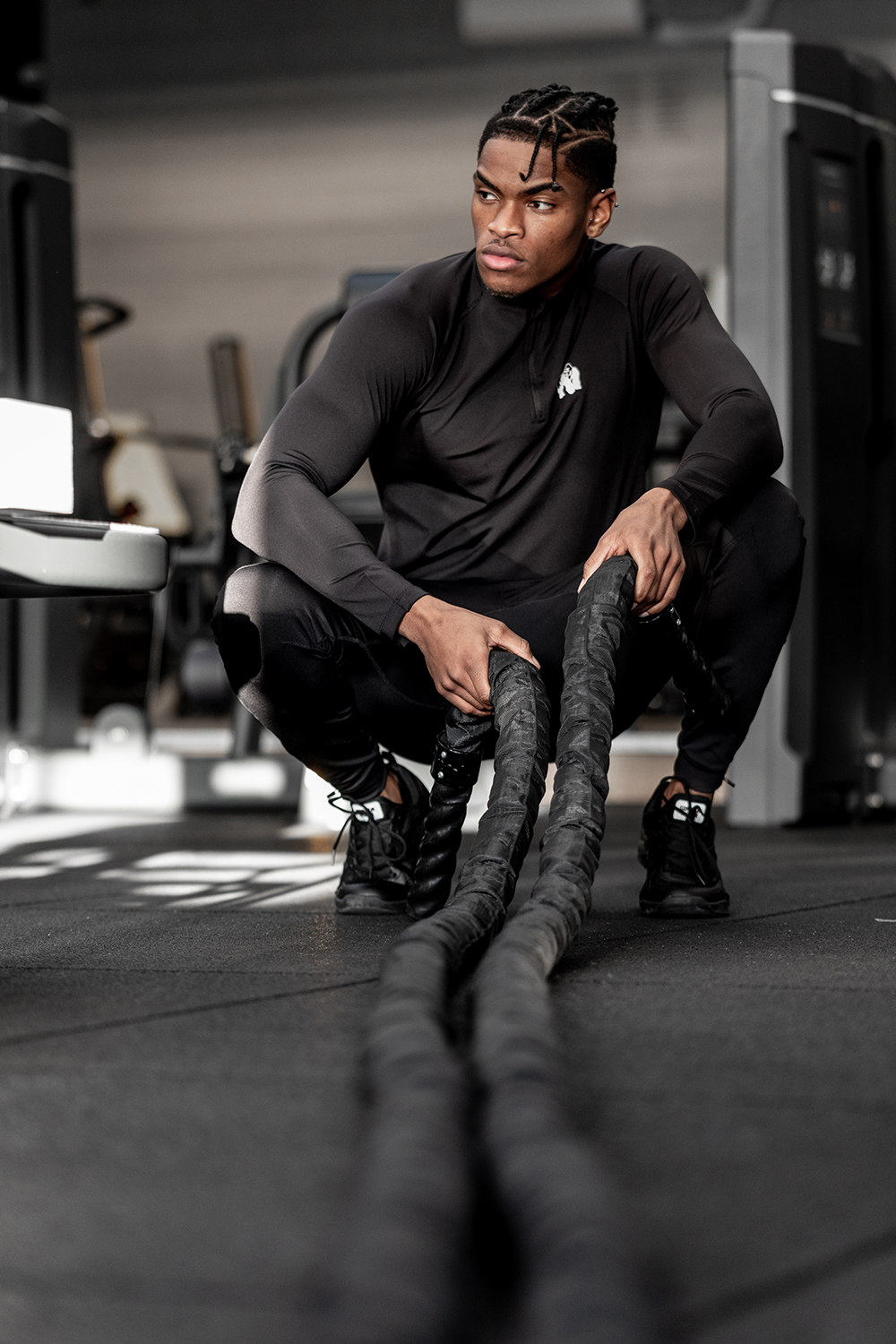 Hamilton Hybrid Long Sleeve, black - 9