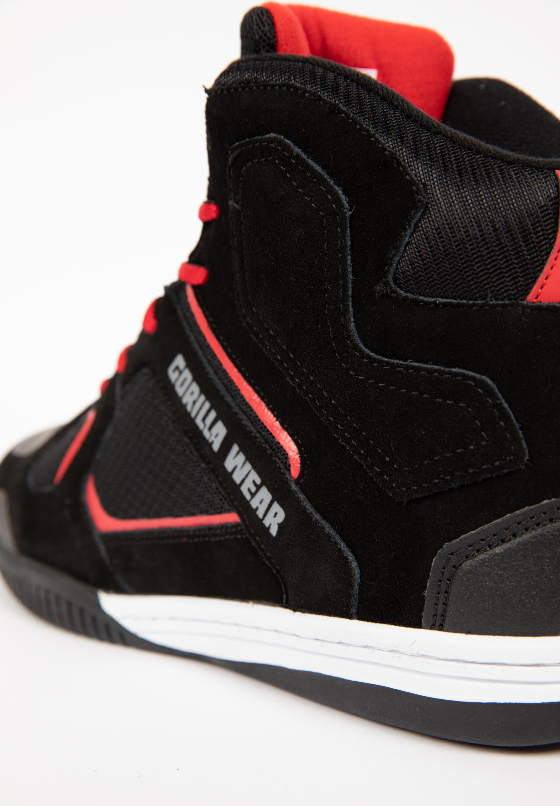 Troy High Tops, black/red - 10