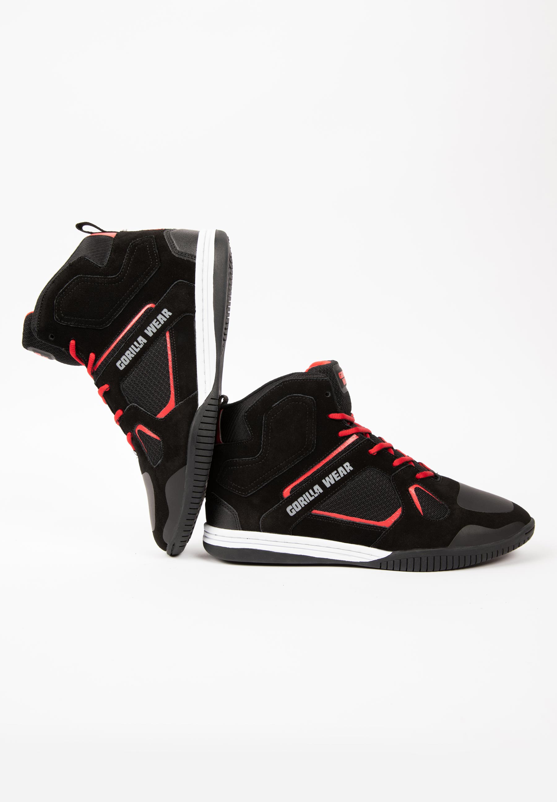 Troy High Tops, black/red - 6
