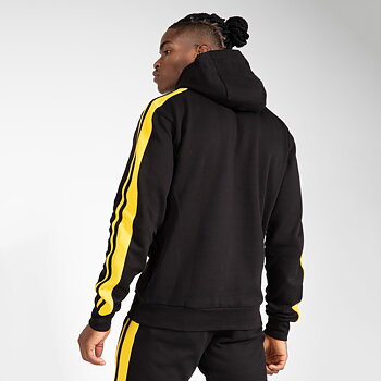 Banks Oversized Hoodie, black/yellow