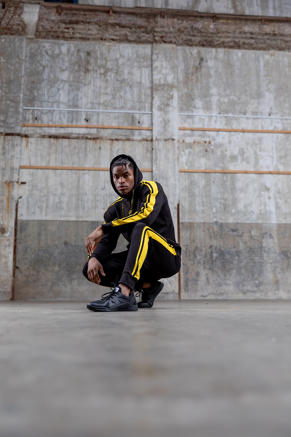 Banks Pants, black/yellow - 8
