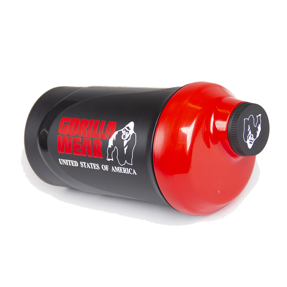 Gorilla Wear Wave Shaker 600 ml, black/red