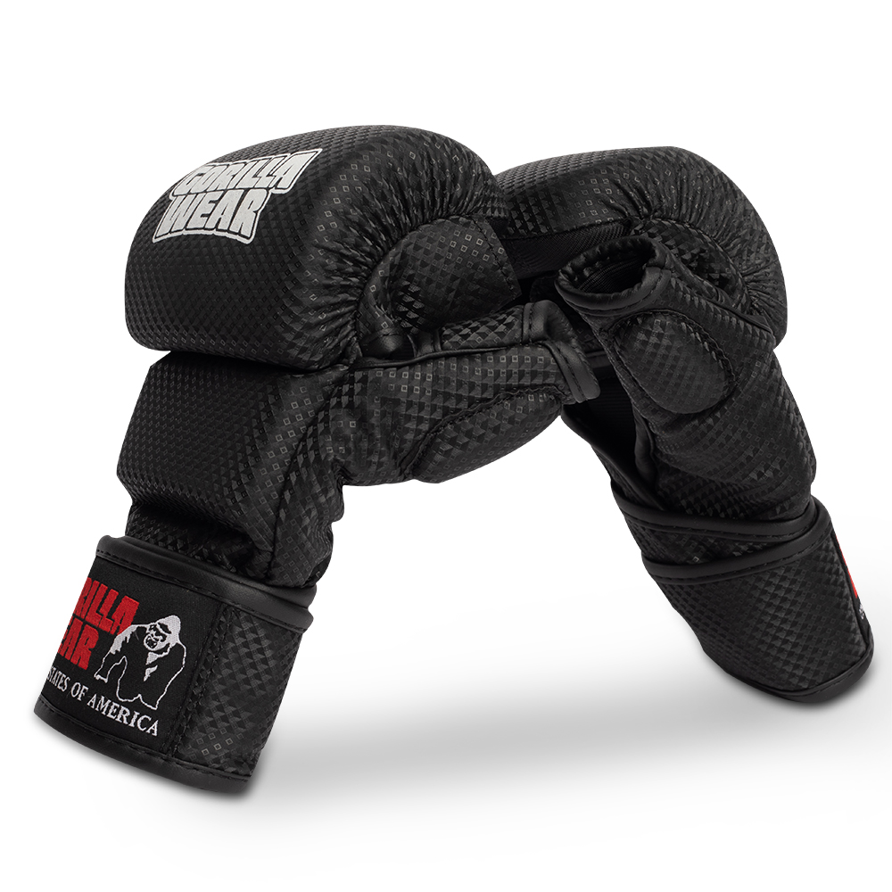 Ely MMA Sparring Gloves, black/white - 8