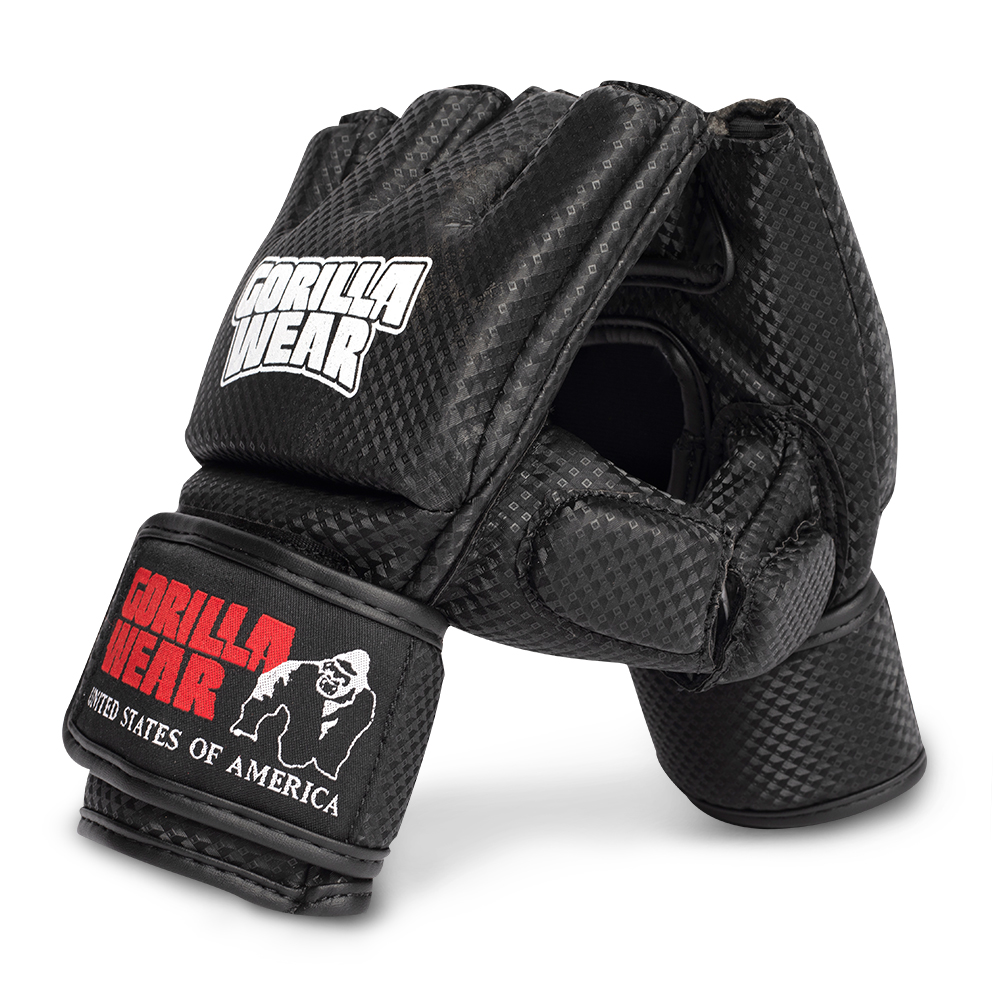 Manton MMA Gloves (with thumb), black/white - 7