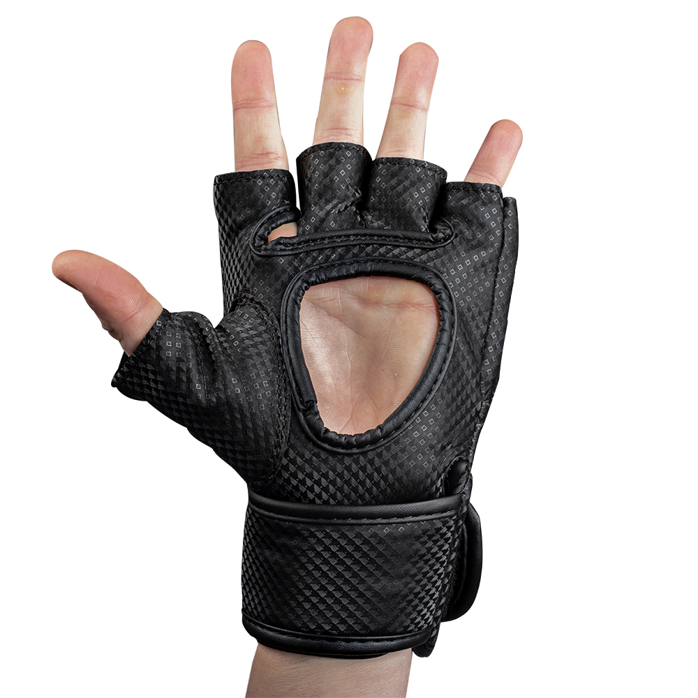 Manton MMA Gloves (with thumb), black/white - 3
