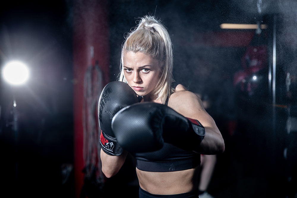 Montello Boxing Gloves, black - 10