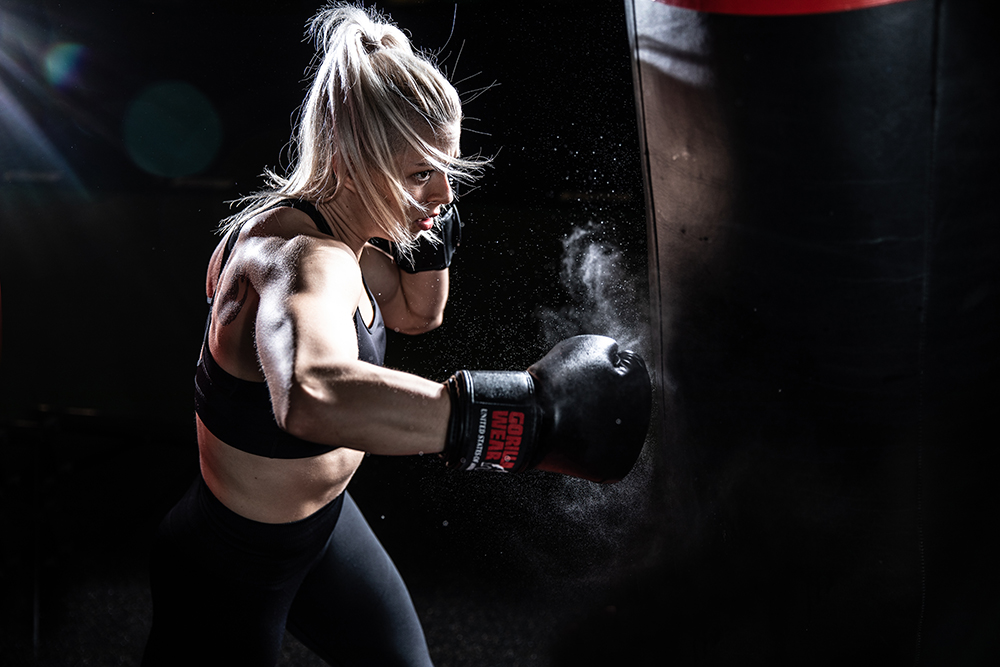 Mosby Boxing Gloves, black - 10