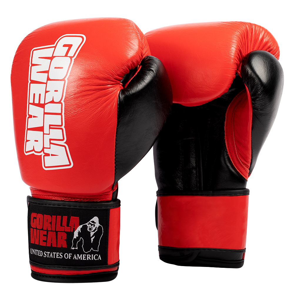Ashton Pro Boxing Gloves, red/black - 3