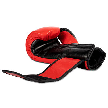 Ashton Pro Boxing Gloves, red/black