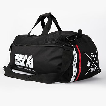 Norris Hybrid Gym Bag/Backpack, black