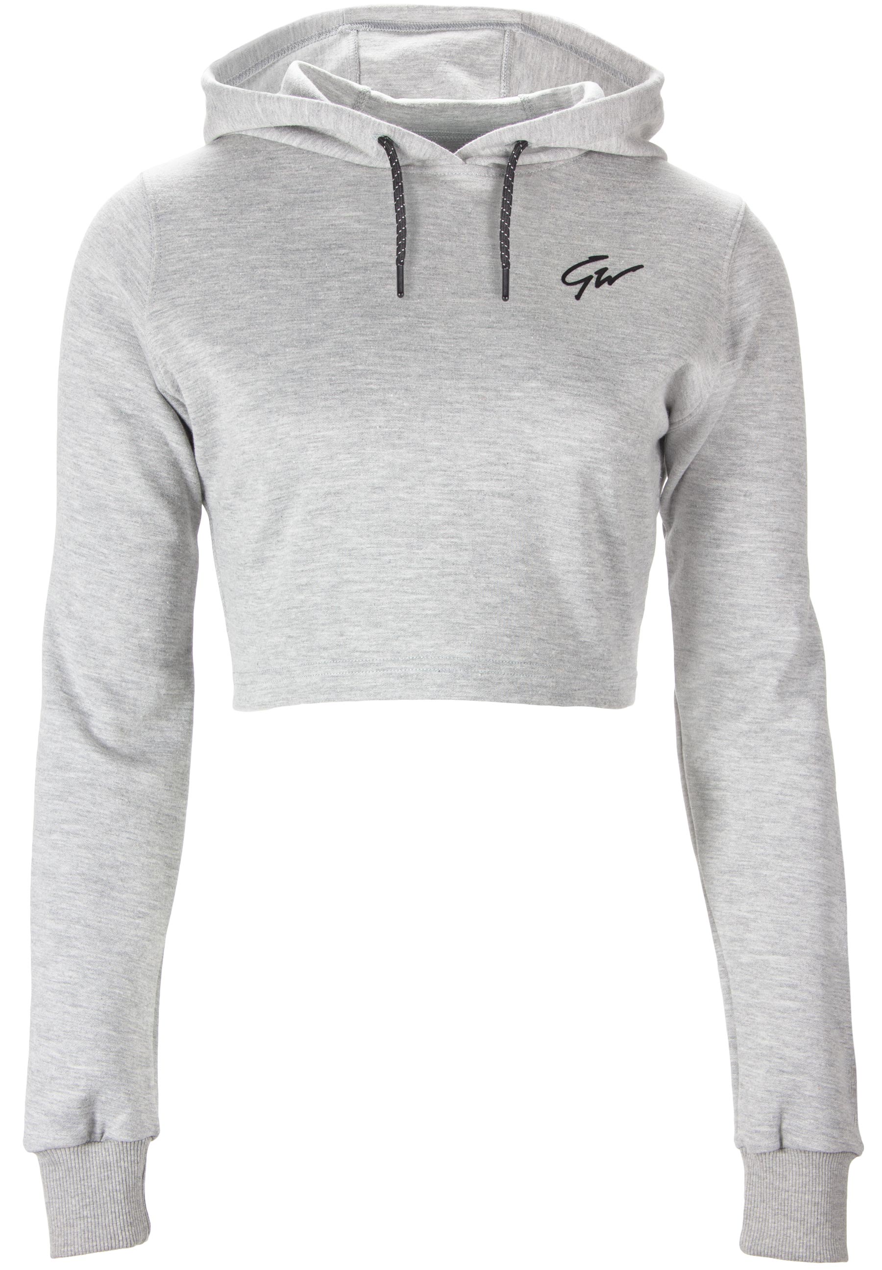 Pixley Crop Top Hoodie, grey - 6