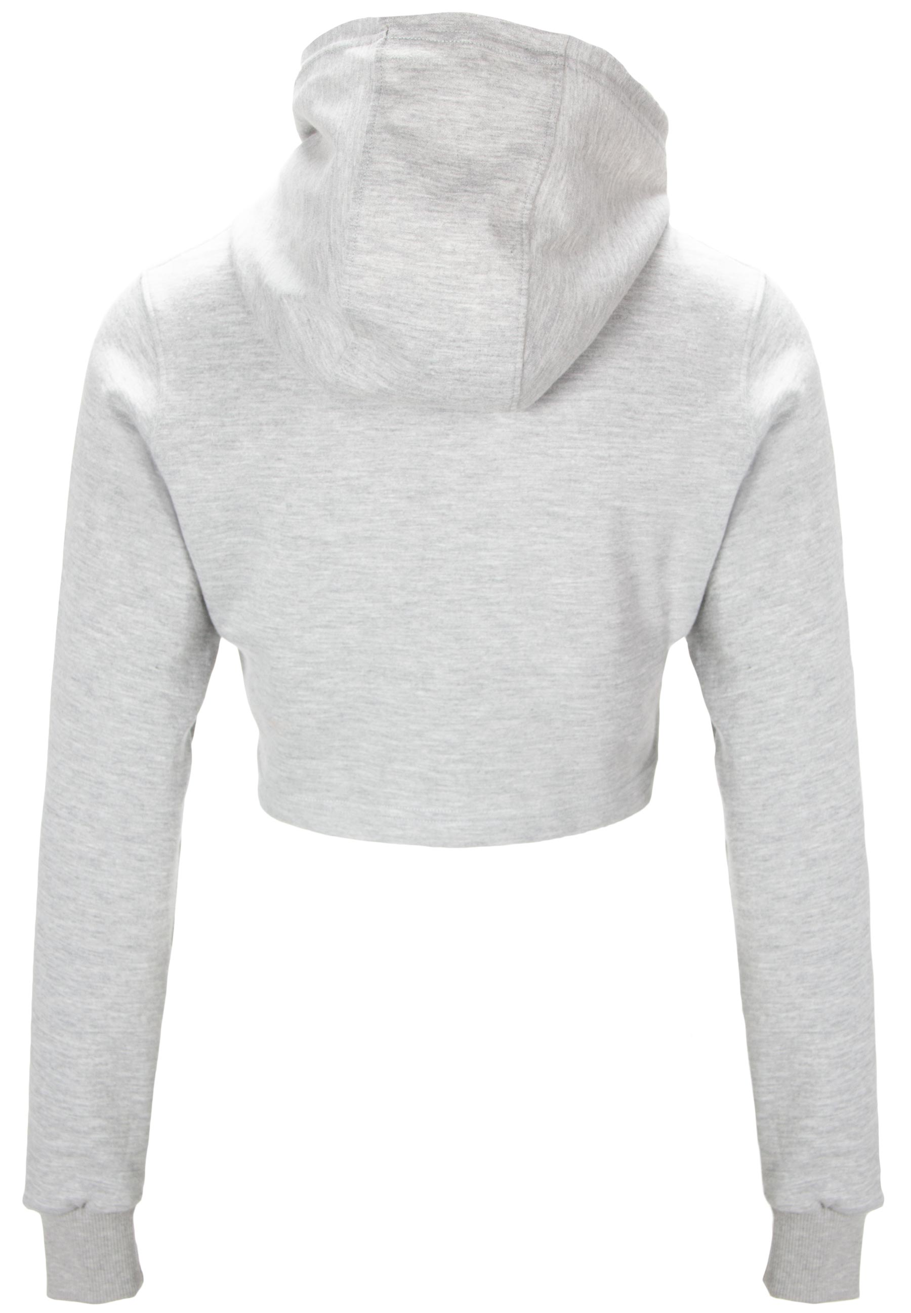 Pixley Crop Top Hoodie, grey - 7