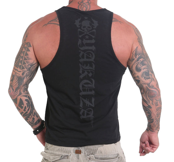 Claim Burnout Tank, black