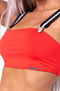 Bandeau Bikini, red