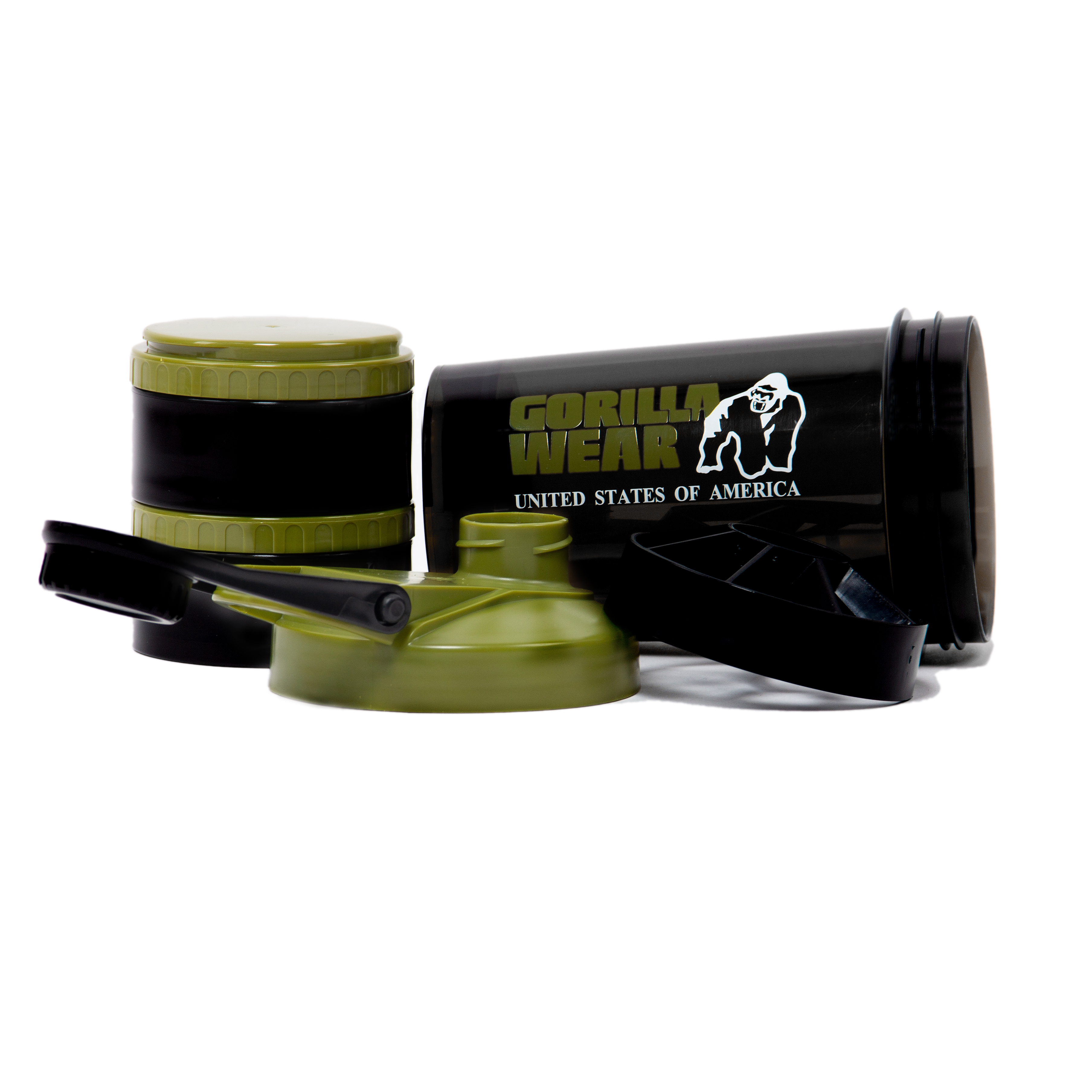 Shaker 2 Go 760 ml, black/army green - 2