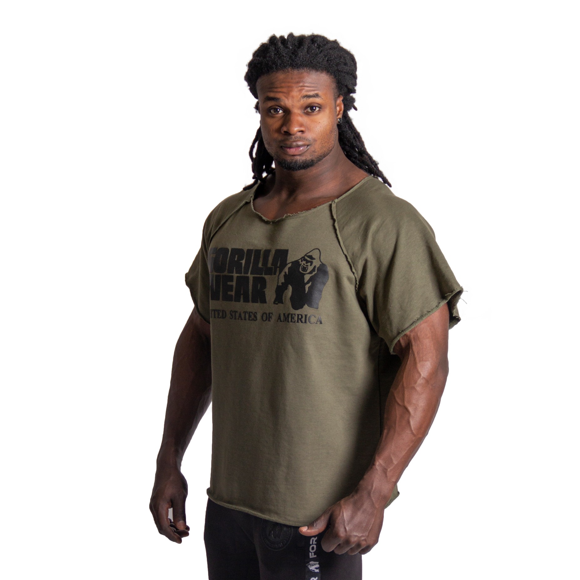 Classic Workout Top, army green - 4