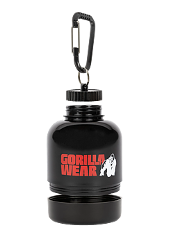 Supplement Funnel Keychain, black