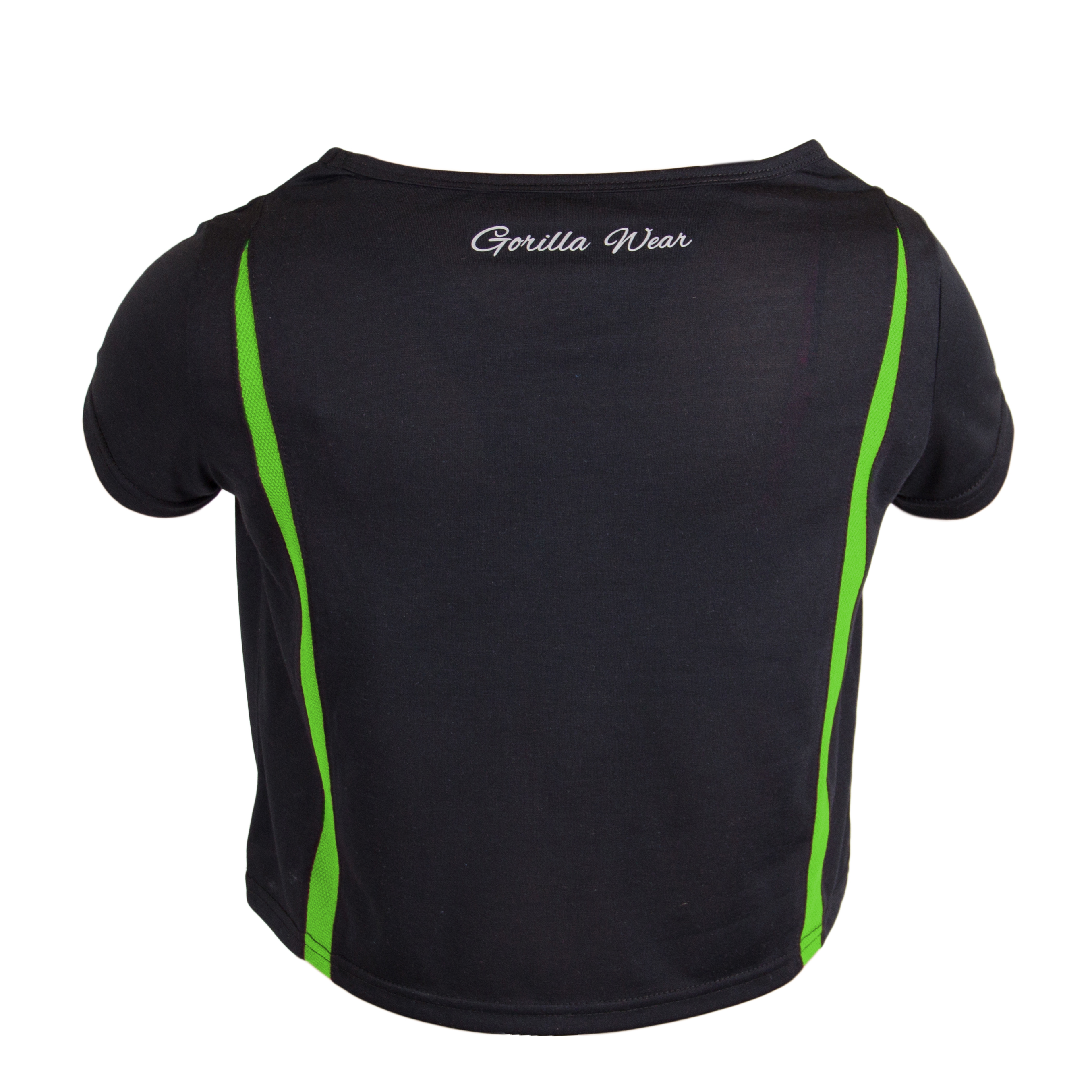 Columbia Crop Top, black/neon lime - 2