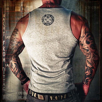 Fuck Your Face Tanktop, grey