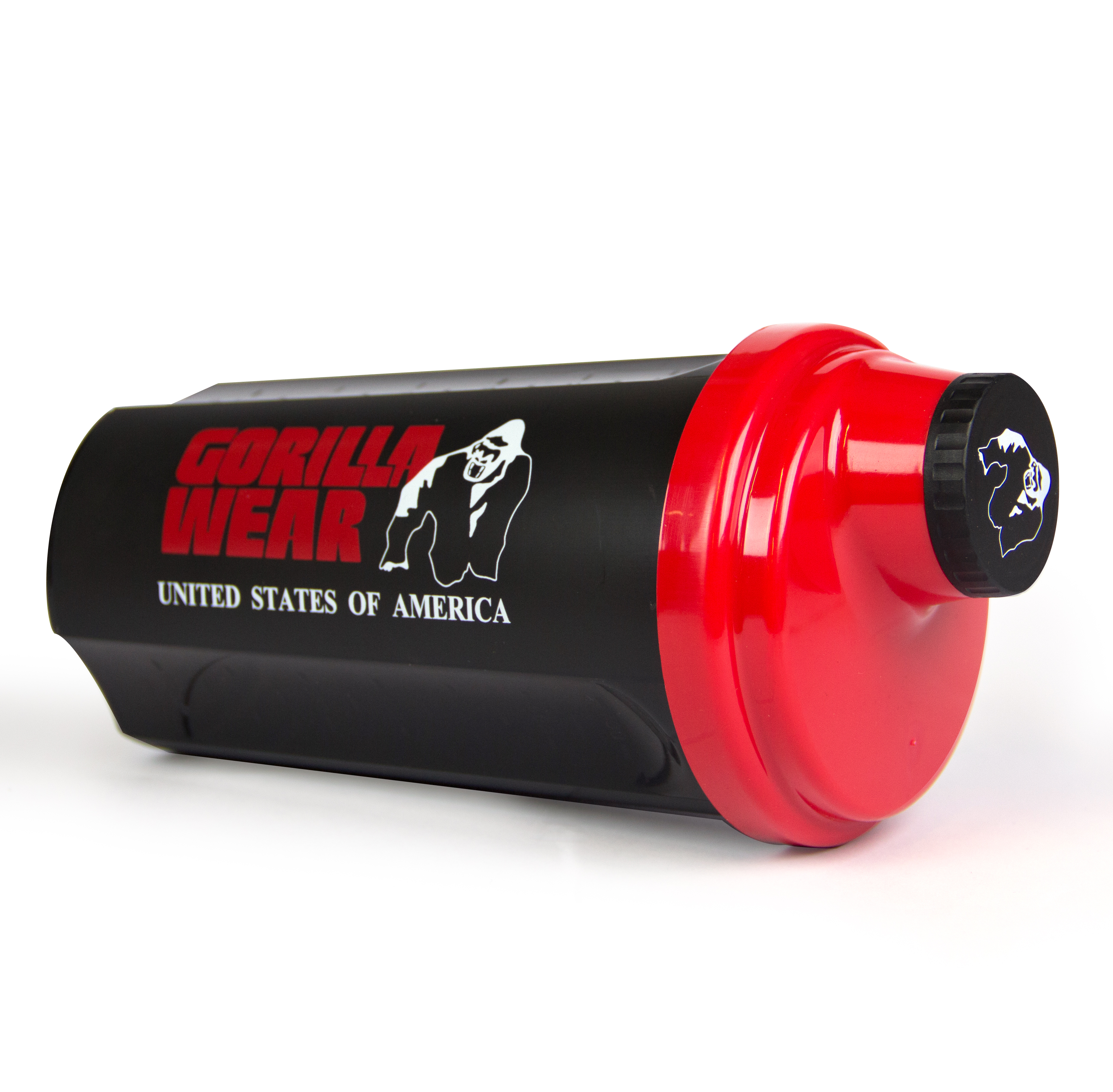 Gorilla Wear Shaker 700 ml, black/red - 3