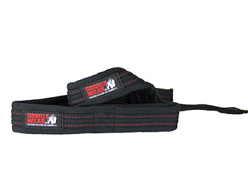 Hardcore Lifting Straps, black/red