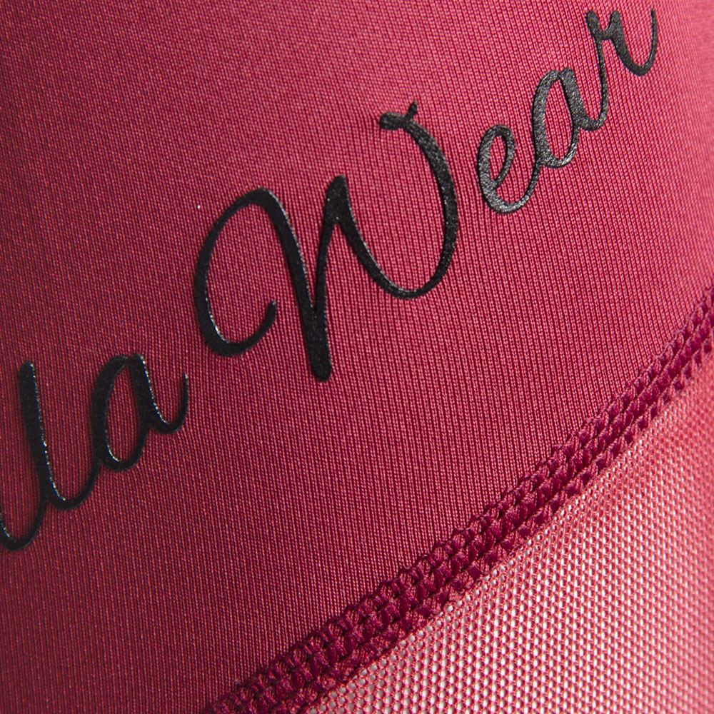 Kaycee Tights, burgundy red - 5