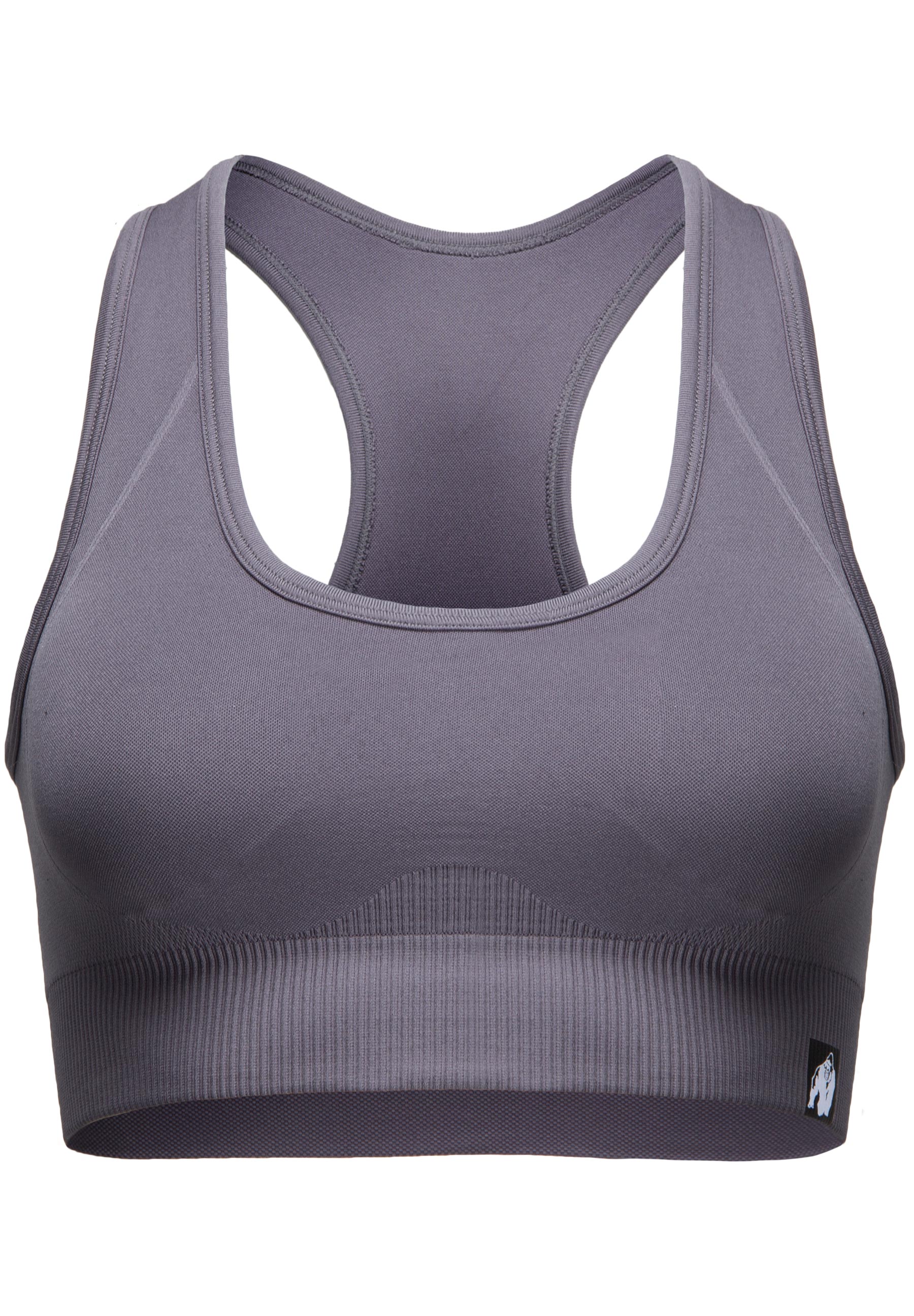 Yava Seamless Sport Bra, grey - 5