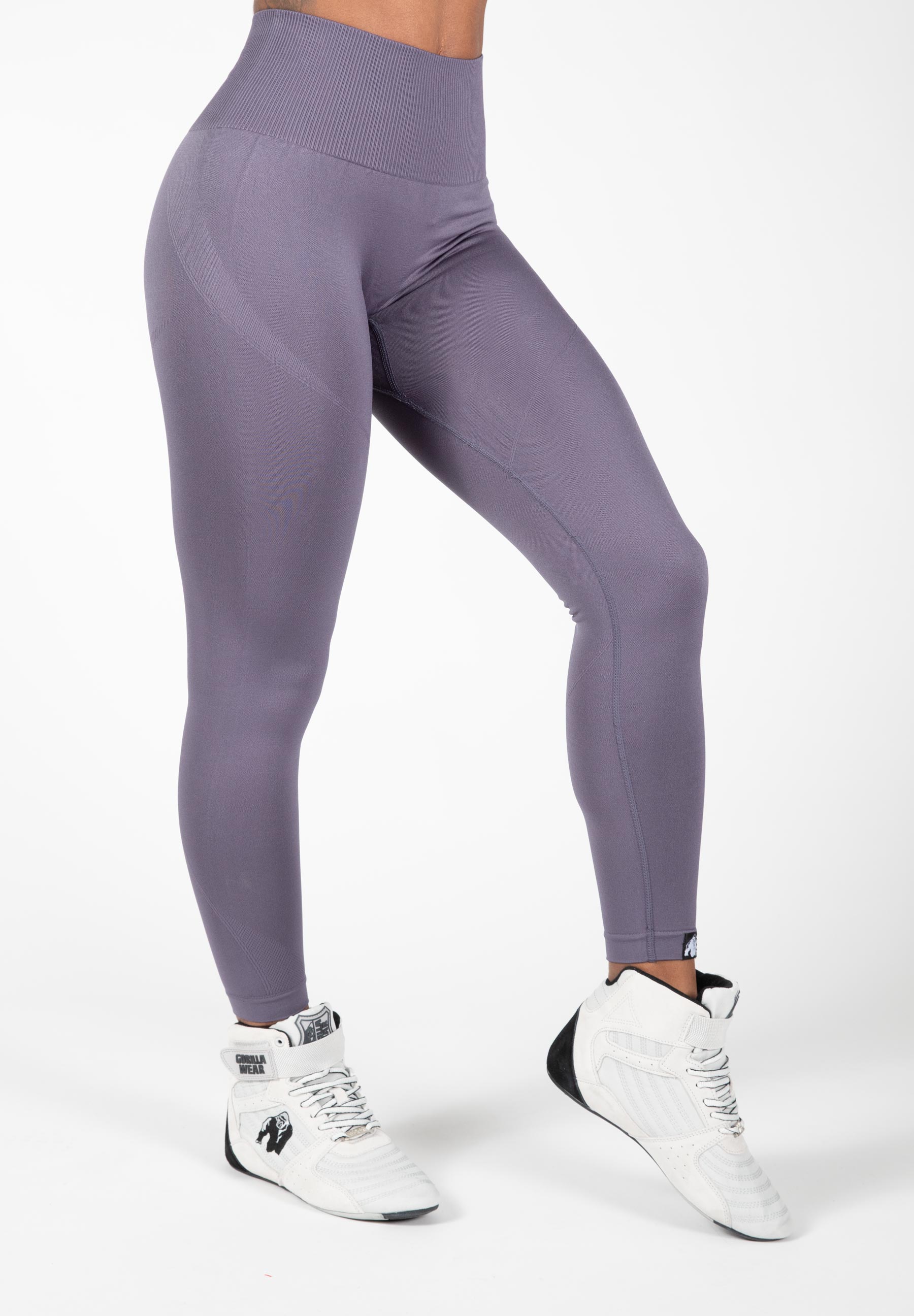 Yava Seamless Leggings, grey - 4