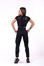 Glossy Crop Top, black