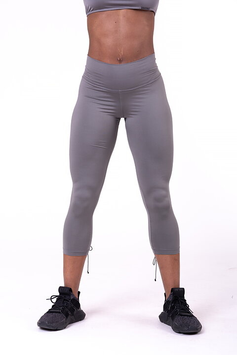 Lace-Up 7/8 Tights, metal