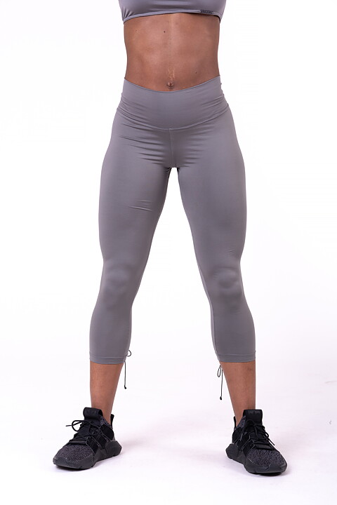 Lace-Up 7/8 Tights, metal