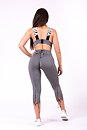 Lace-Up 7/8 Tights, metal