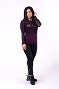 Flash Mesh Longsleeve, burgundy