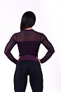 Flash Mesh Longsleeve, burgundy