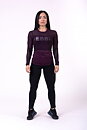 Flash Mesh Longsleeve, burgundy