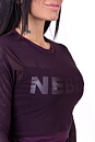 Flash Mesh Longsleeve, burgundy
