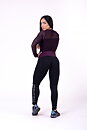 Flash Mesh Longsleeve, burgundy