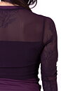 Flash Mesh Longsleeve, burgundy